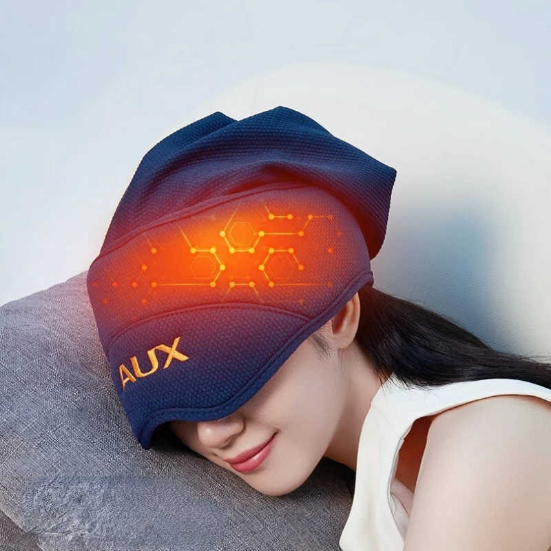 

Head Pressure Airbag Migraine Massager, Hot Compress Head Eye and Neck Integrated Electric Sleep Massage Tools Body Massagers