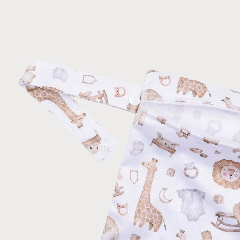 Elinfant 2-Piece Cute Waterproof Storage Bag Set