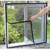 Custom Large Size Mosquito Curtains Insect Window Screen Mesh Invisible White Summer Against Mosquitoes and Flies Screen Net 3