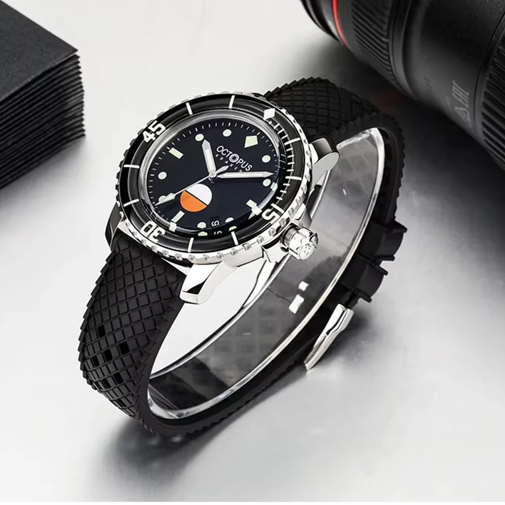 Octopus Kraken 40mm Men's Diving Automatic Mechanical Watch300m Waterproof316l Stainless Steel Sapphire Crystal Luminous Watches, Alina Gadgets