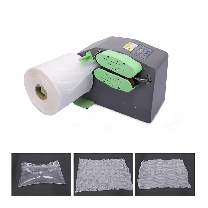 Air Cushion Machine 110V/220V Inflator Air Column Bag Automatic Filling Pillow Bag Bubble Machine Bubble Film