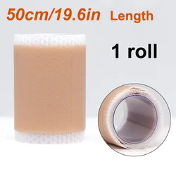 Waterproof Reusable Silicone Scar Tape - Breathable, Skin - Friendly Adhesive for Ear Protection and Discreet Coverage (4cmX50cm)