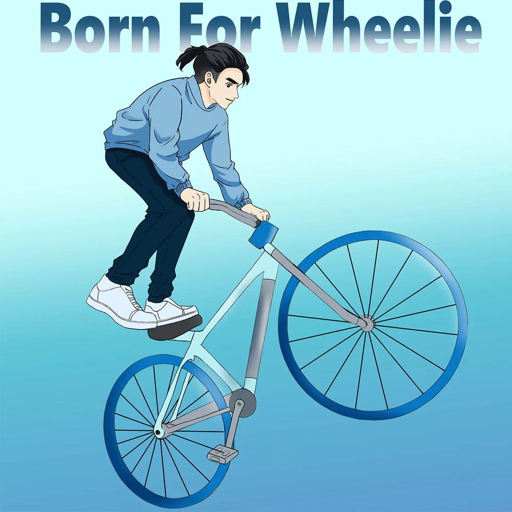 Bicycle Saddle Wheelie 2 Tones Colors Seat Flannelette Bike Seats Embroidery Logo 8mm Rail