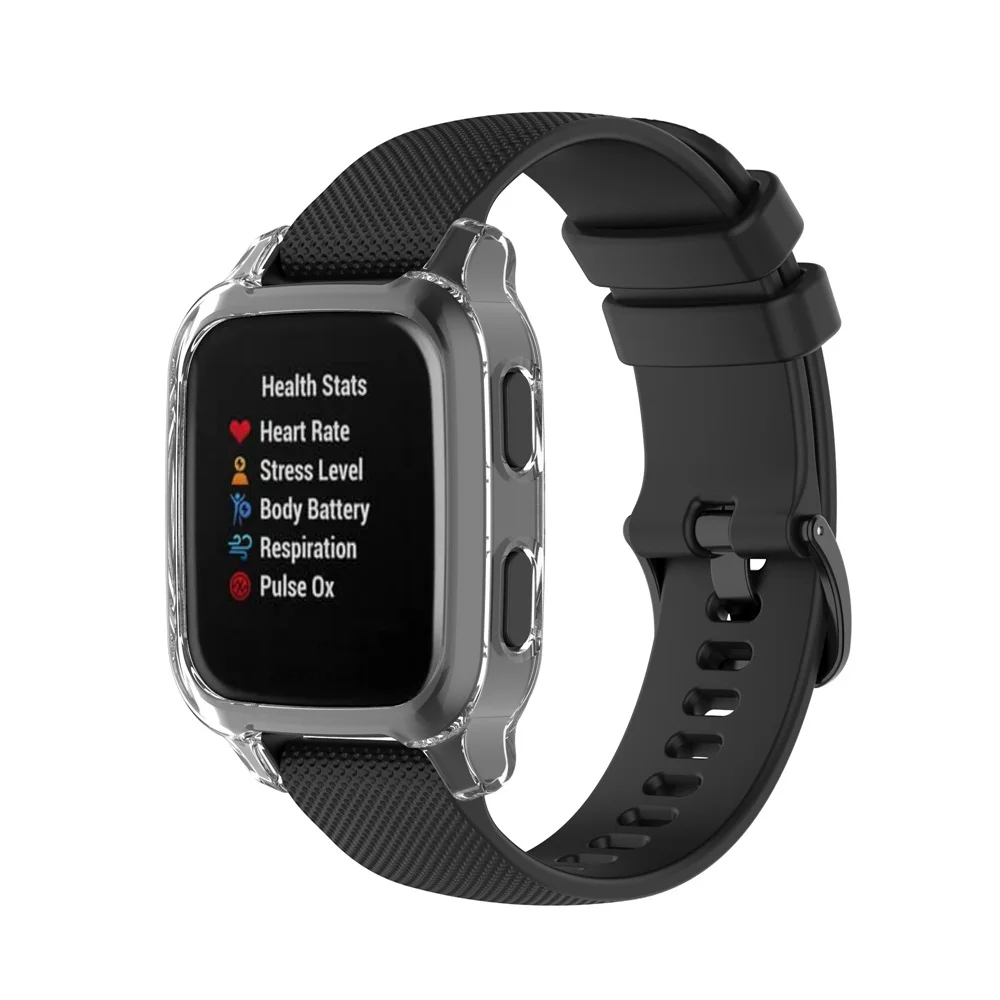Garmin Venu SQ ð ̽ FIFATA TPU ȣ Ŀ Garmin VenuSq Ǹ   Ŭ Ʈ  ̽