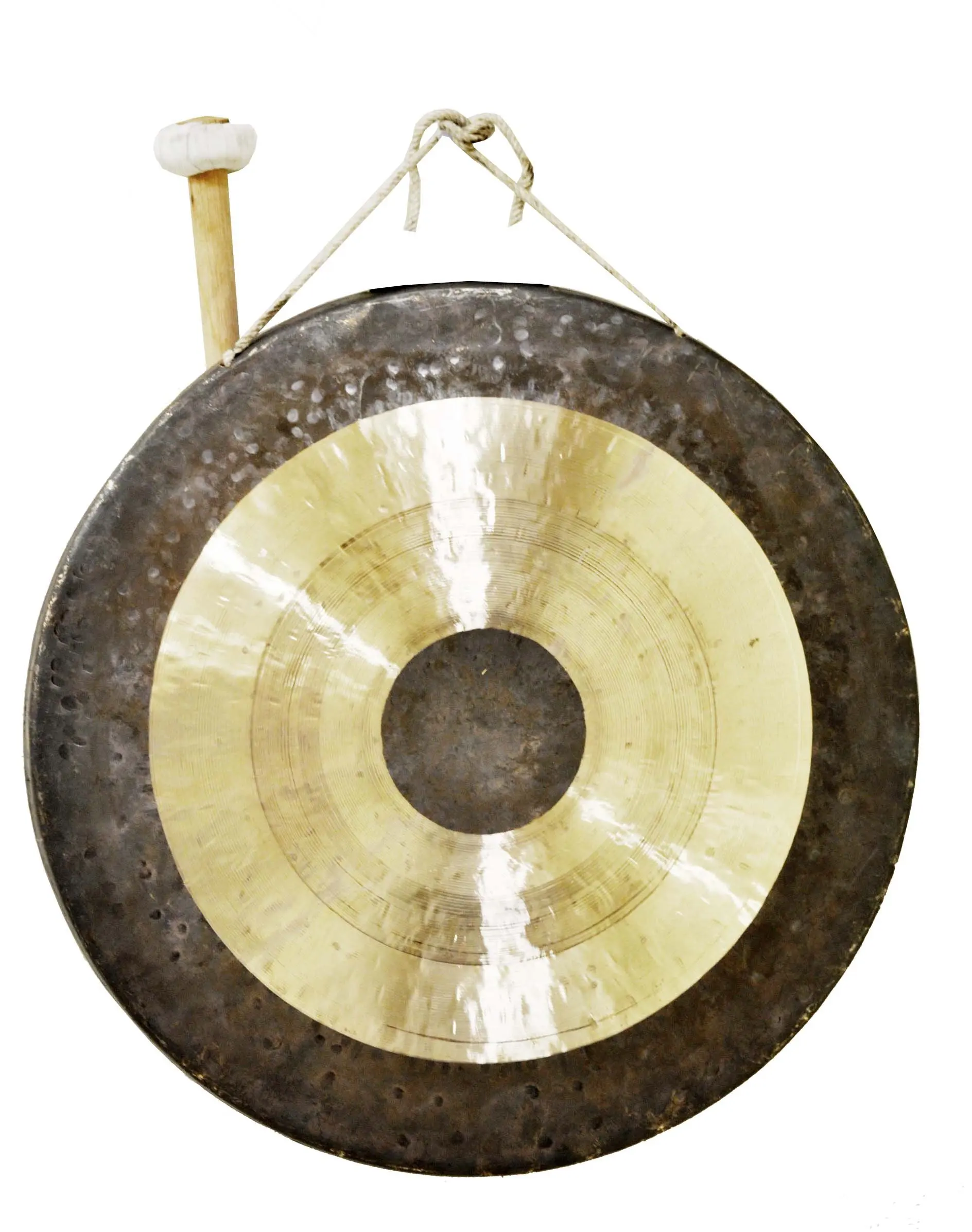 Latest Resonance Healing & Meditation Tibetan Gong Alarm With Mallet Hot Sale Tibetan Yoga Meditation Singing gong For Sound