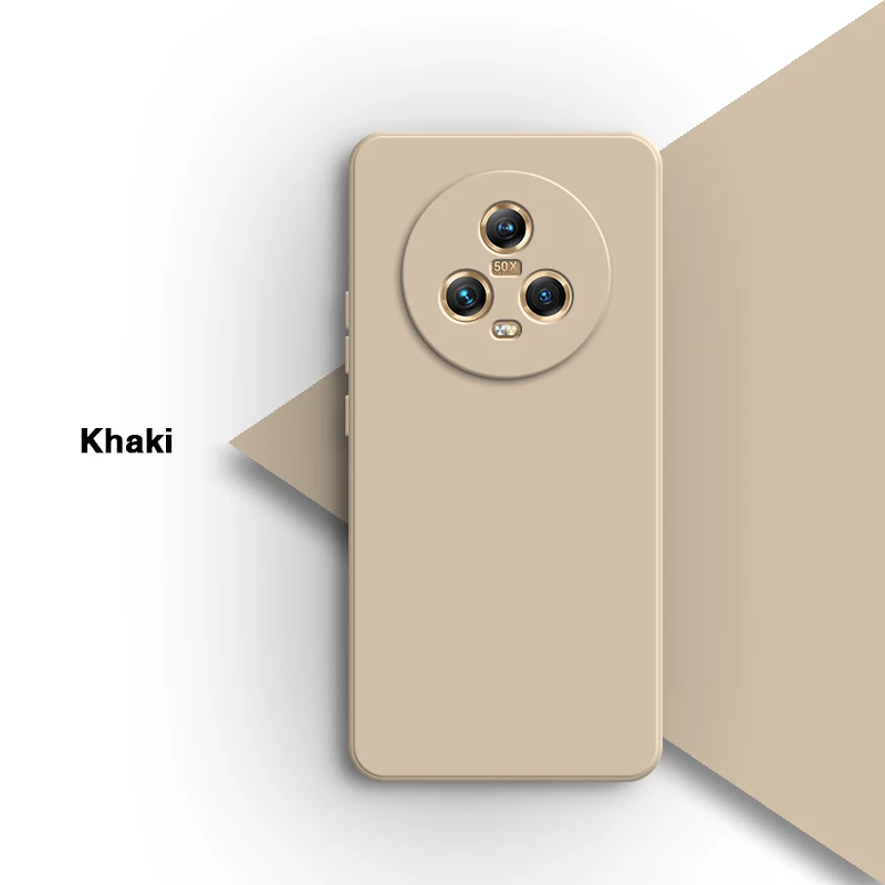 High-Quality Liquid Silicone Phone Case with Soft Lens Protection