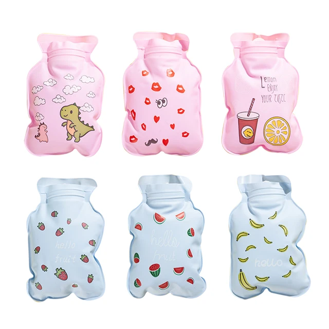 Botella de agua caliente de dibujos animados para niñas, Mini botellas de agua  caliente, calentador de manos portátil, bolsas de bolsillo para manos y  pies - AliExpress