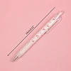 2 Pcs Cherry Blossoms 0.5mm Press Gel Pens Black Ink Fine Point for Writing Journaling Notetaking Students Stationery 6