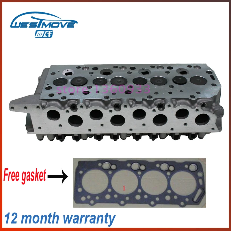 engine : 4D55 4D56 D4BA D4BF D4BH complete cylinder head 22100-42700 22100 42700 2210042700 for Hyundai Mitsubishi 2.5L
