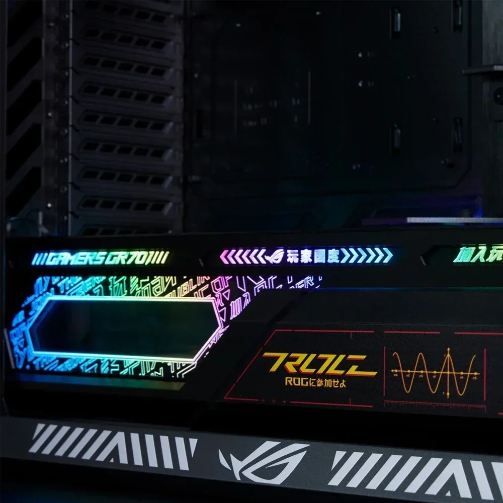 DIY ARGB Lightboard Kit for Asus GR701 Chassis ROG HYPERION Gamer Cabinet Laser Lighting Panels MOD Refit Plate 5V AURA SYNC pc case pc chassis