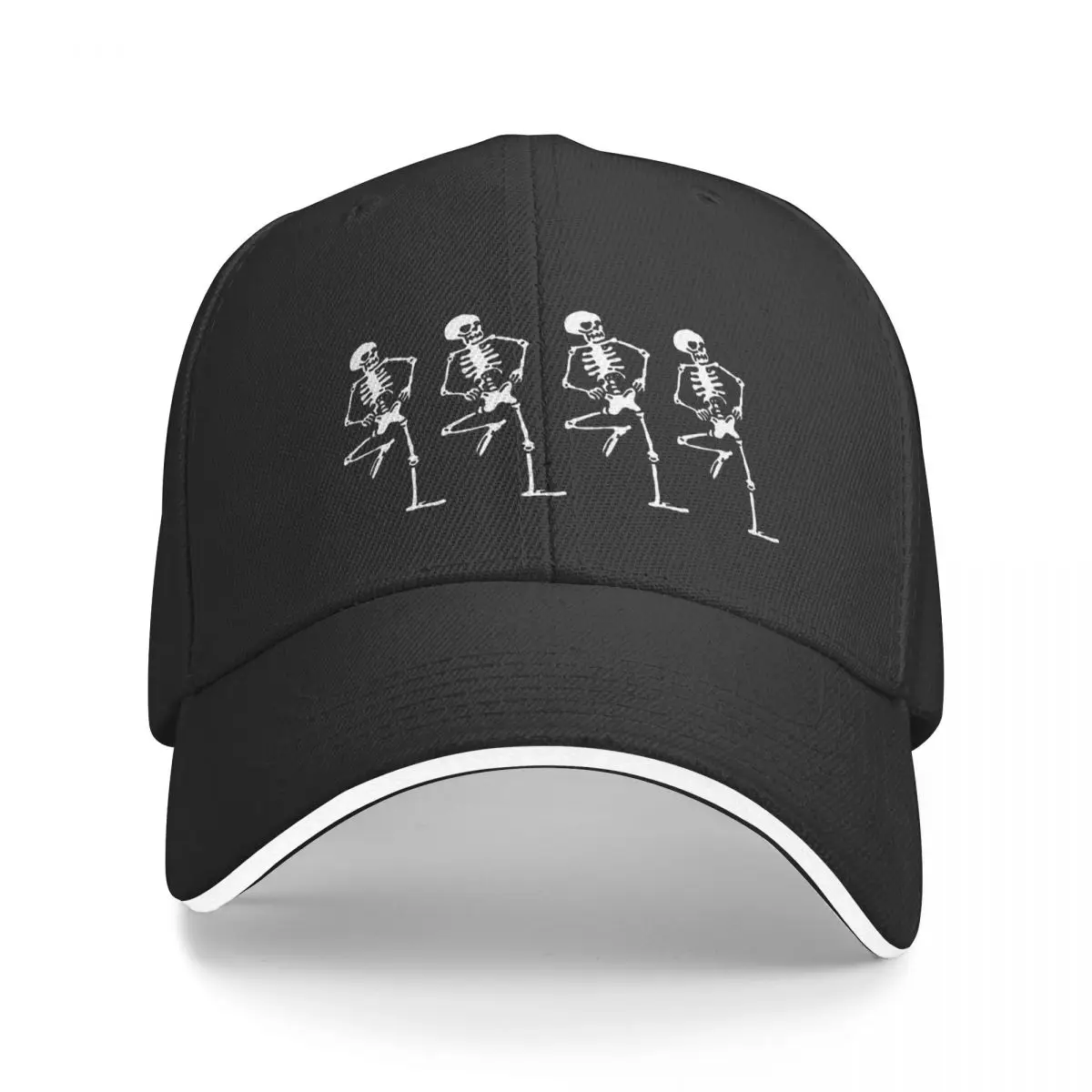 

Spooky Scary Skeletons Baseball Cap sun hat Golf Cap For Women 2024 Men's