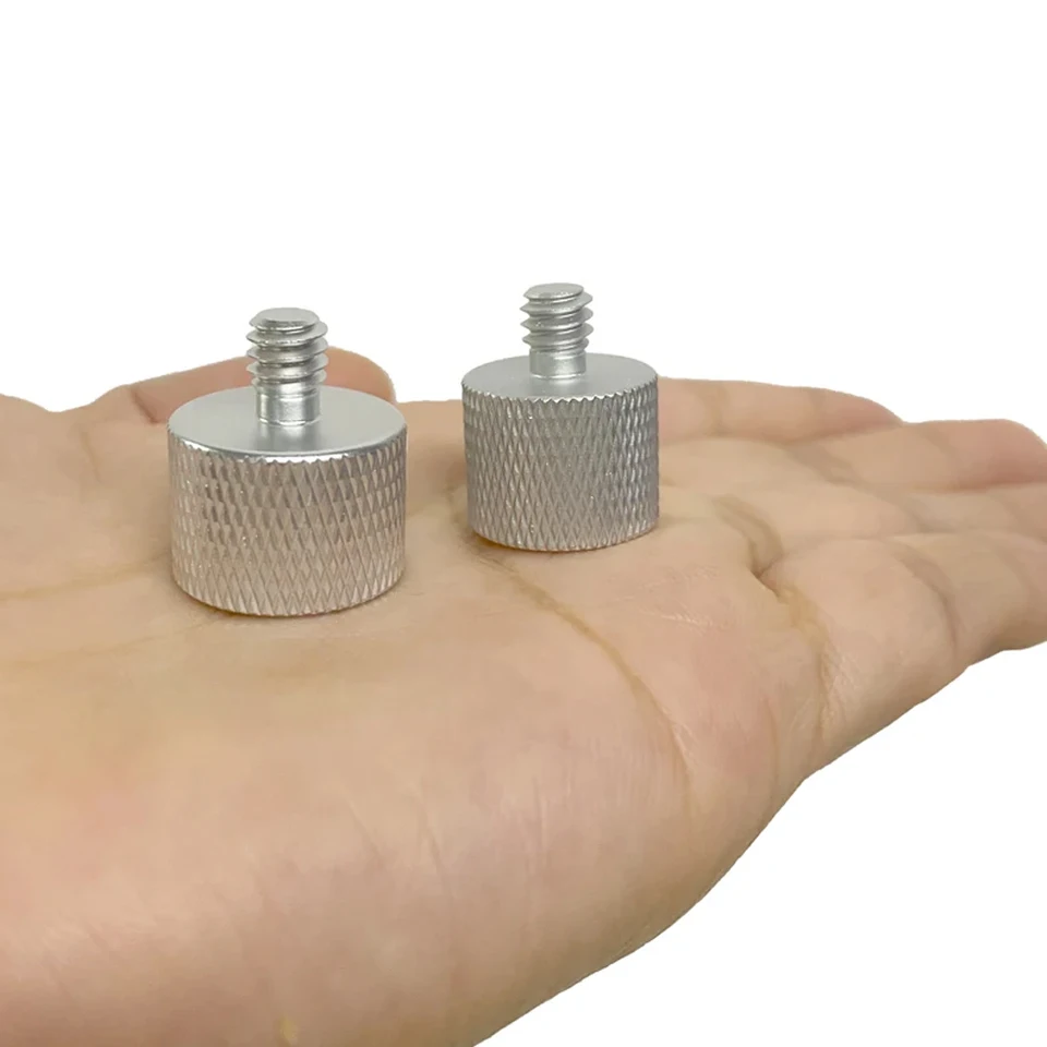 12 Adattatori Per Viti Microfono - Filettatura 5/8 E 3/8 Con Cuscinetto Gomma | Per Supporti E Stativi