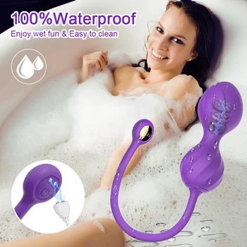 Wireless APP Remote Control Vibrators for Women Clitoris Nipple Stimulator Bluetooths Kegel Ball Sex Toy Female for Adult Couple 6