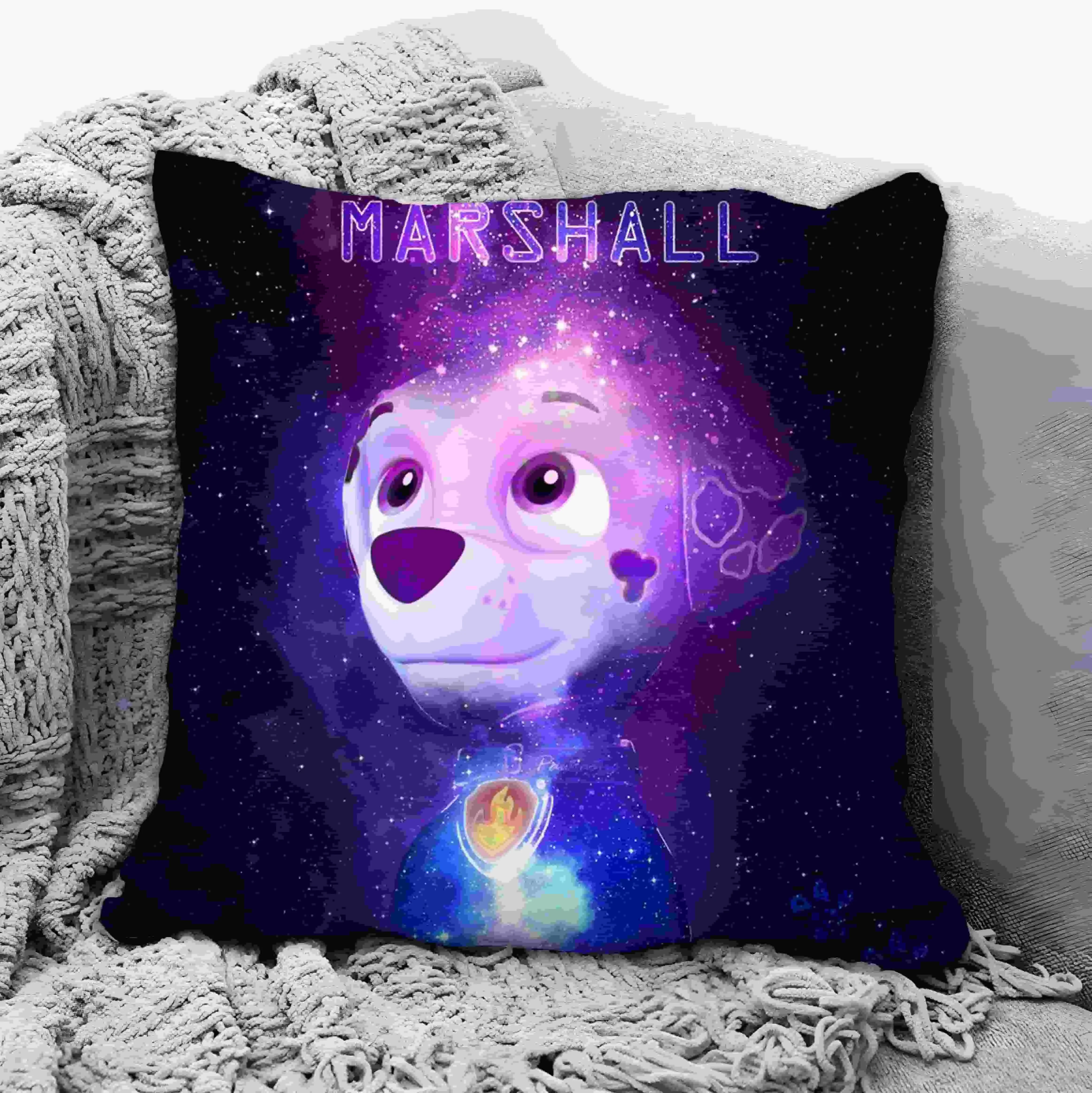 Cartoon Square Pillow Awaii Anime Soft Waist Sofa Cushion Printing Throw Pillow Throw Bedroom Pillows Cute dog