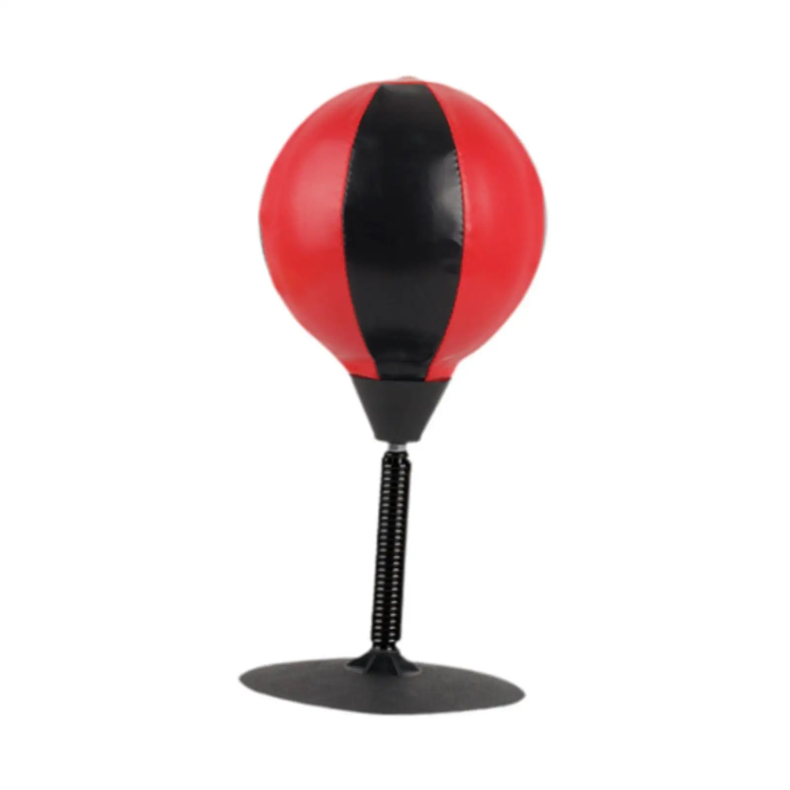Desktop Punching Bag Funny Gifts with Suction Base Easy Installation PU Leather for Fitness Party Favors Mma Home Gym Training