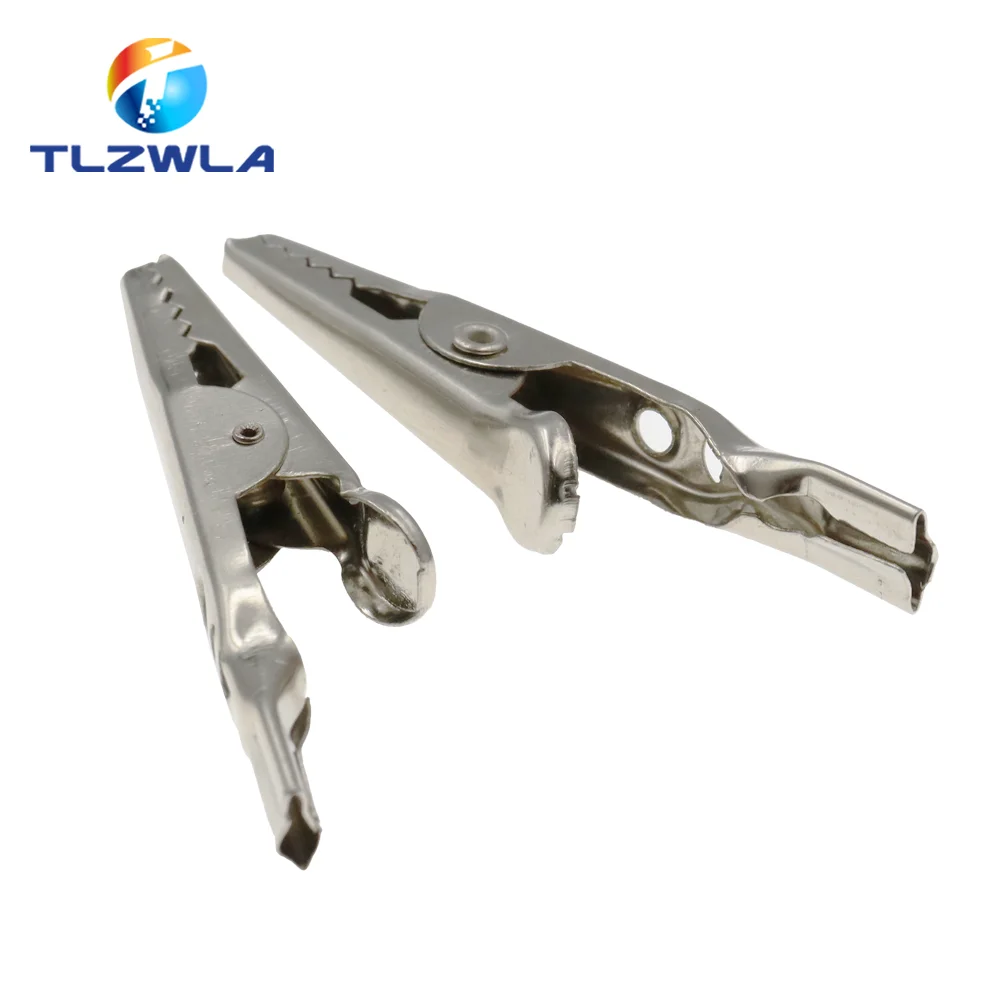 Alligator Clips 2PCS 10A 1000V Test Clip Clamp For Multimeter Tester Probe