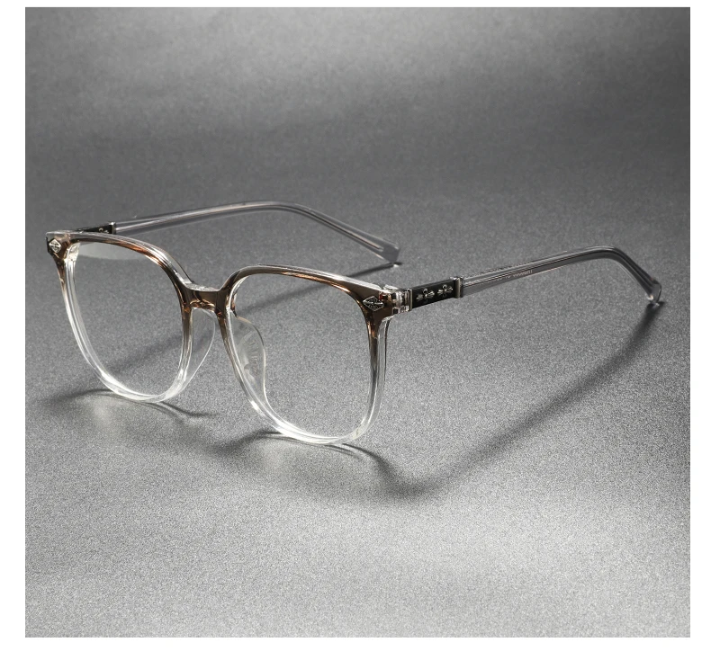 Modische, quadratische Trend-Anti-Blaulicht-Brille, mehrfarbig, Unisex, mehrfarbig, optional, für den täglichen Pendelverkehr, Büro-Dekorationsbrille – Detail 12