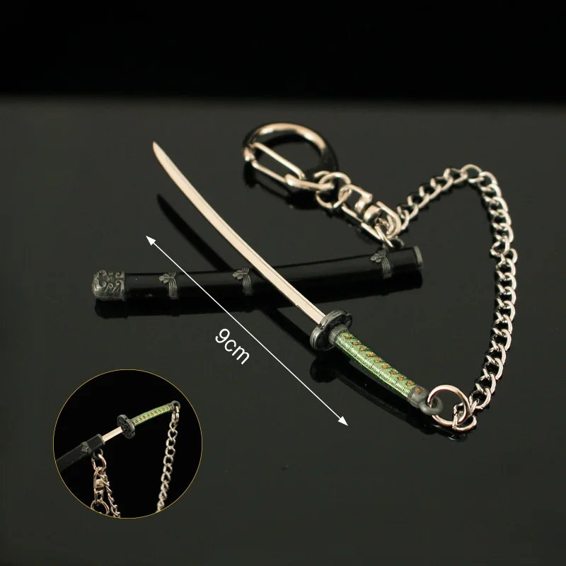 Shadowse Dies Twicea Mini Mortal Blade Scabbard Sword Model Alloy Peripheral Pendant Keychain Collectible Gifts