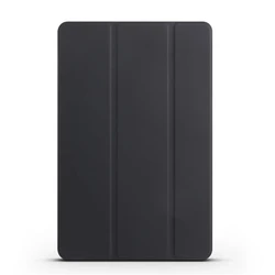 Premium PU Leather Stand Cover for Tablets - Enhanced Protection and Style (Black)