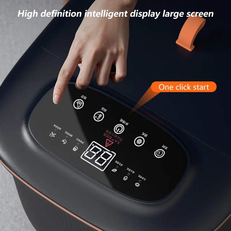 Fully Automatic Health Massage Foot Bath Intelligent PTC Heating Constant Temperature Foot Bath Bucket Household