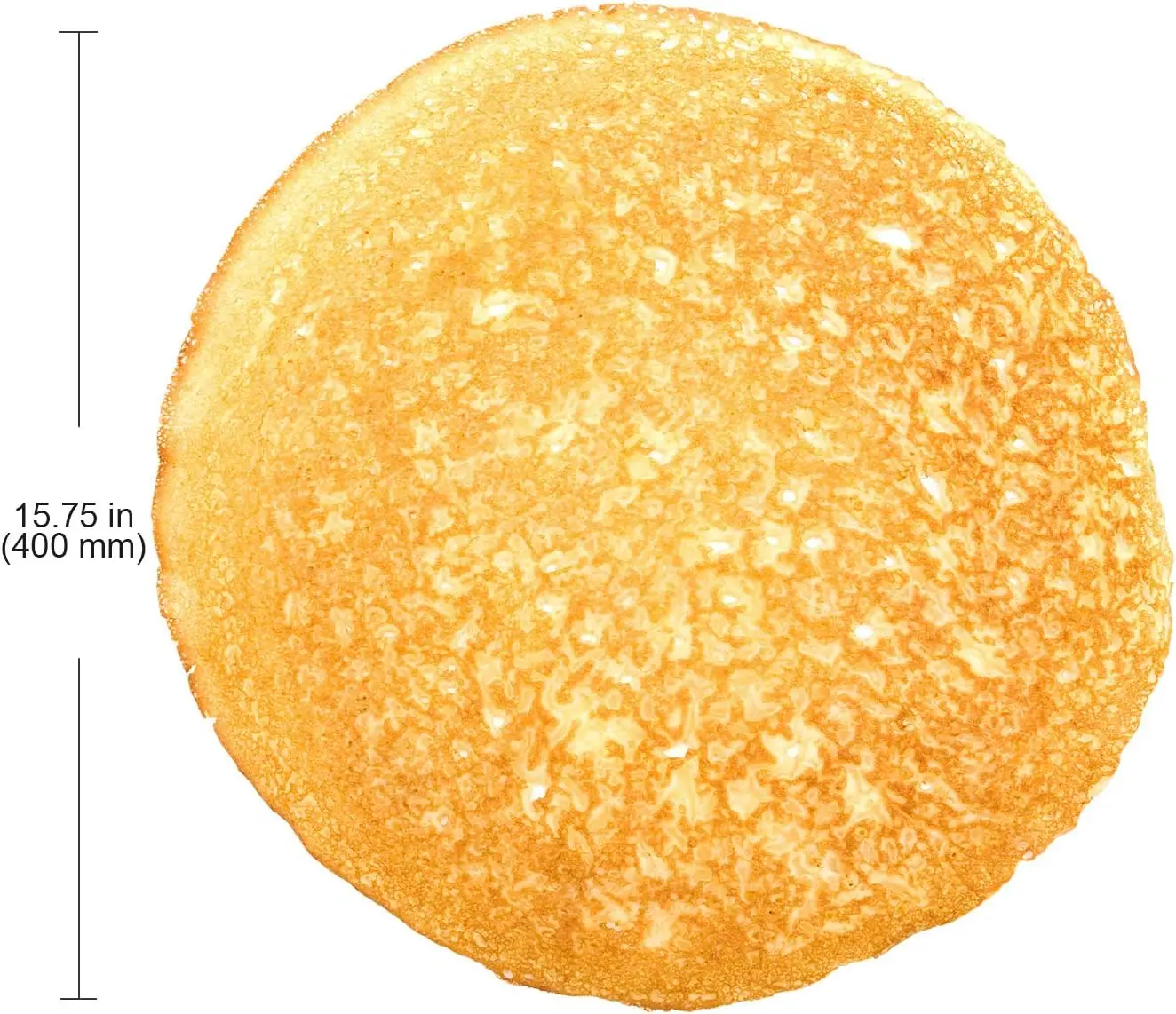Crepe Maker Commercial Electric Pancake Maker Nonstick 16&rdquo; Plate 110V (Single)