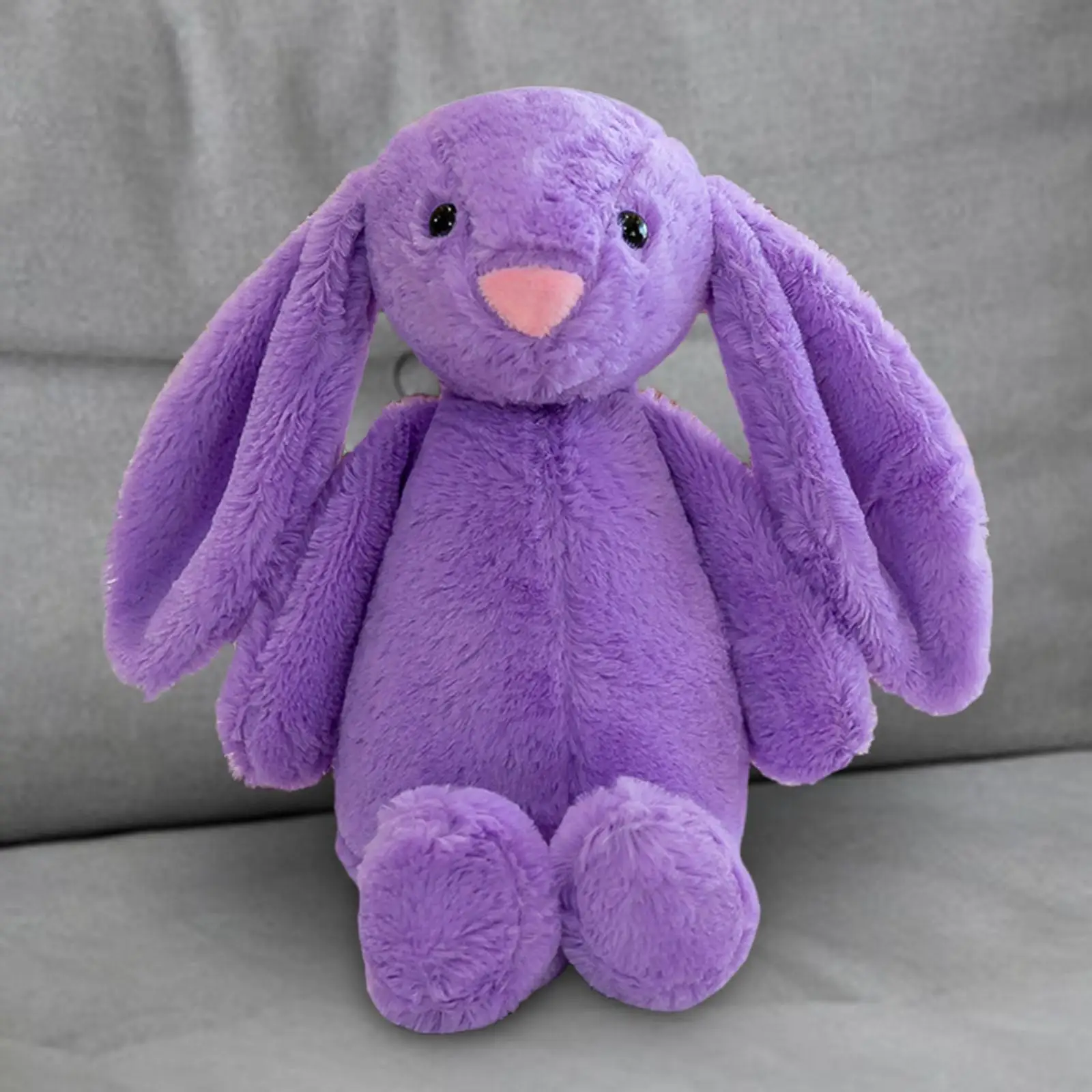 Bunny Plush Doll Huggable Cuddly Lovely Soft Home Decor Easter Stuffed Animal for Valentine's Day Party Easter Children Baby Bunny Plush Doll Huggable Cuddly Lovely Soft Home Decor Easter Stuffed Animal for Valentine's Day Party Easter Children Baby