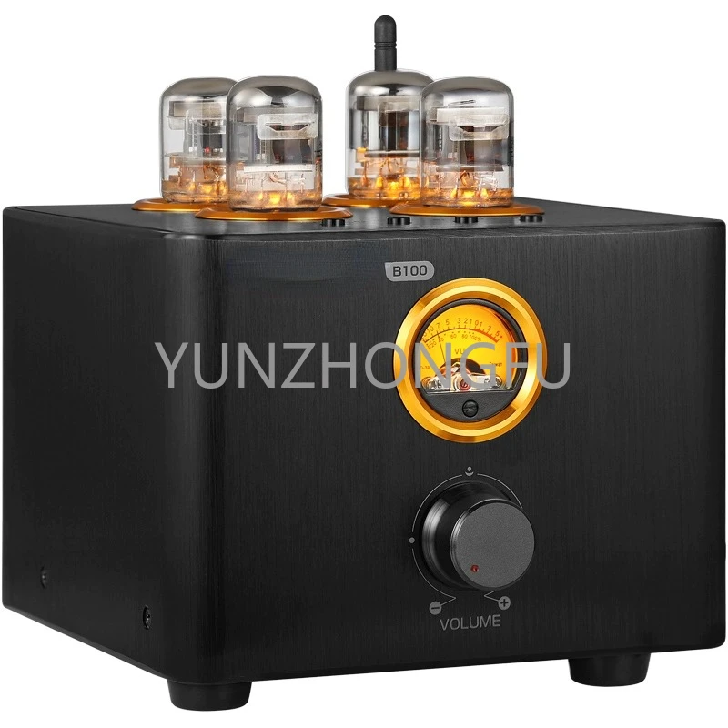 

Retro Bluetooth 5.0 Gallbladder Electronic Tube Power Amplifier USB DAC Fiber Optic Coaxial Full Decoder Integrated Machine