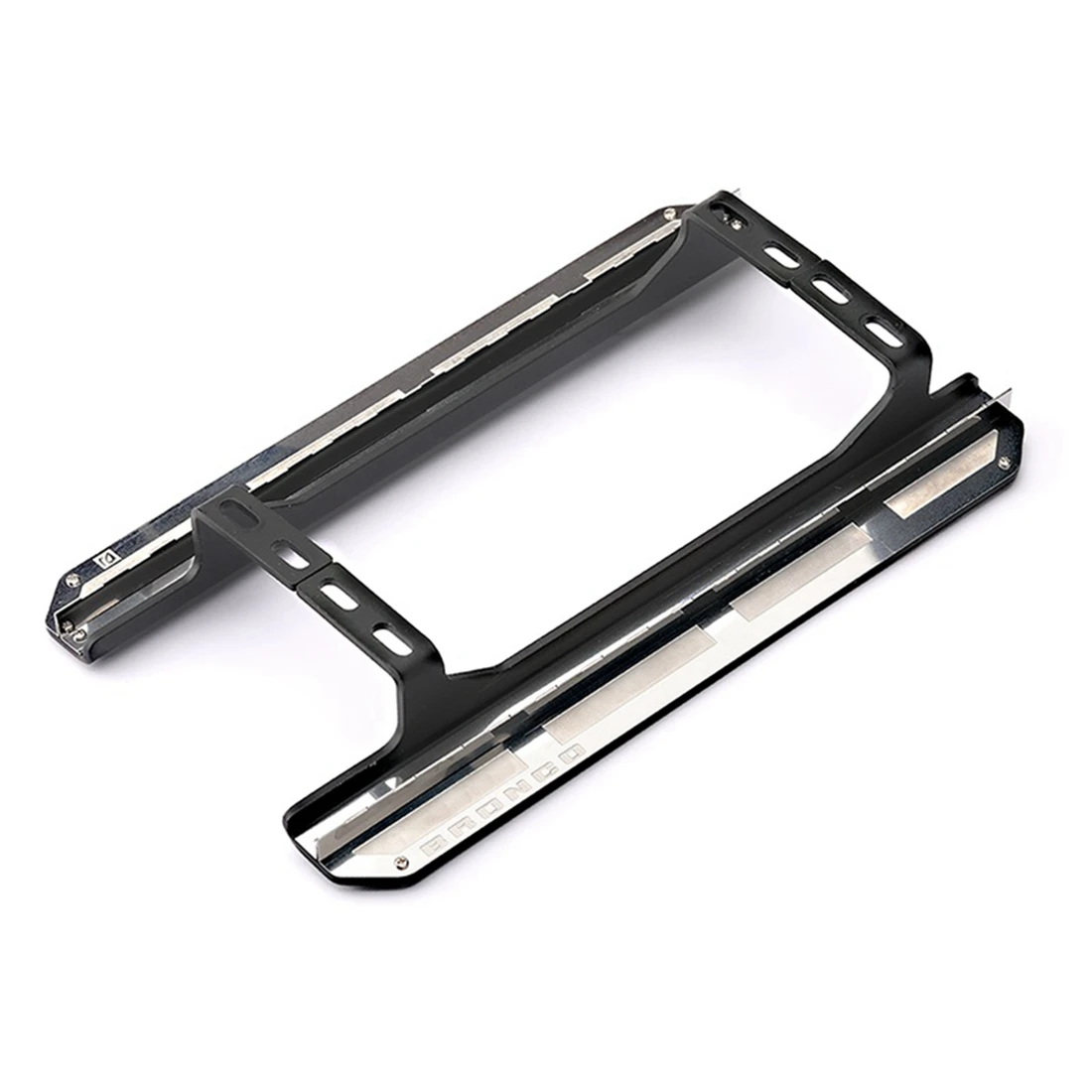 Metal Side Pedal Rock Sliders Pedale Piastra Di Protezione Laterale Per Traxxas Trx4 Bronco 2021 1/10 Rc Crawler Ricambi Auto