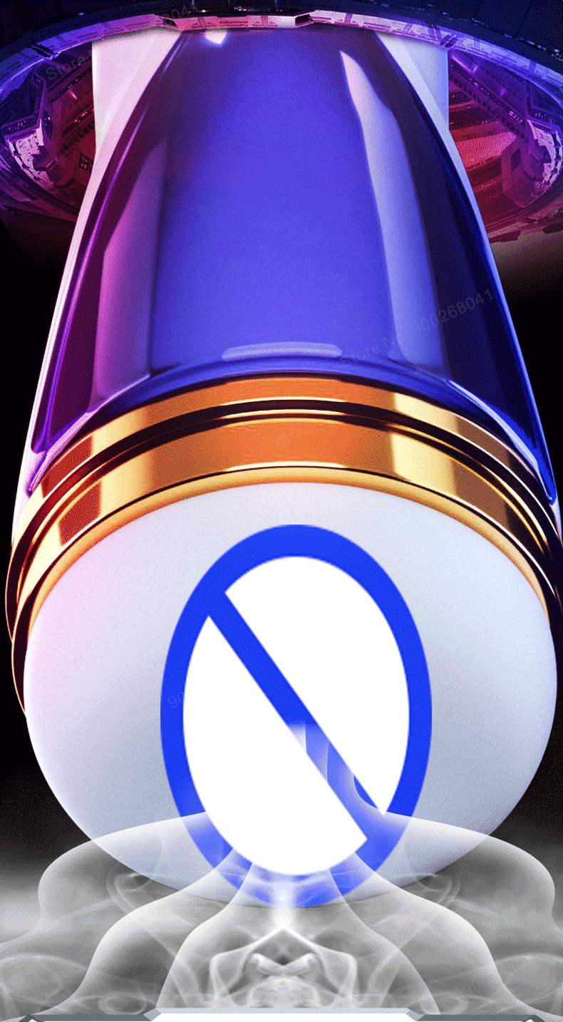 Masturbatore maschile con aspirazione automatica della spinta, giocattolo del sesso con vibratore telescopico per aspirazione, per uomini, pompino con tazza di masturbazione_voghion.com