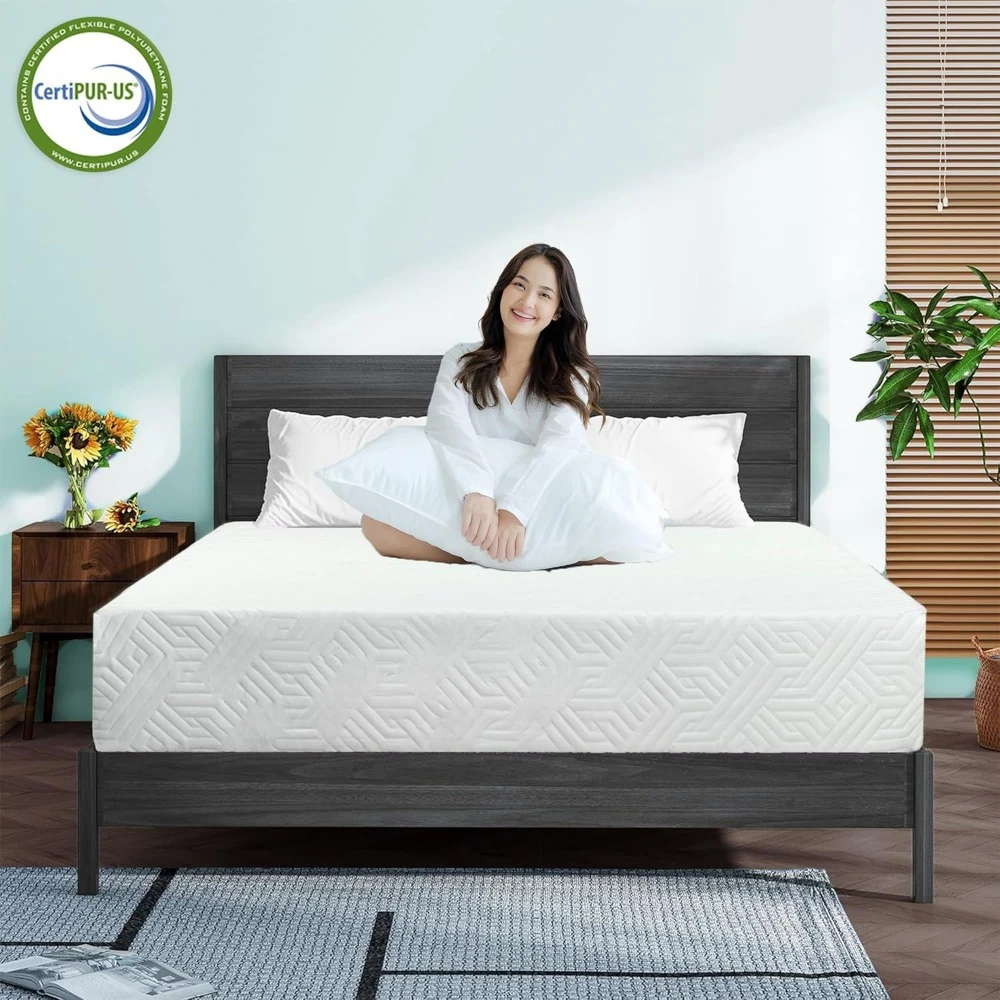 Gel Infused Cool Sleep Supportive Hypoallergenic Gel Infused Reversible Foam Mattress, Perfect for Bunk Bed 5