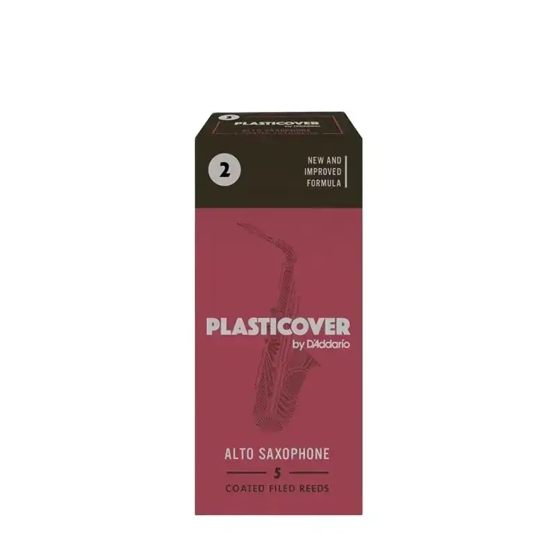D&rsquo;Addario Plasticover Clarinet reed Alto Soprano Baritone Tenor sax reed Box of 5