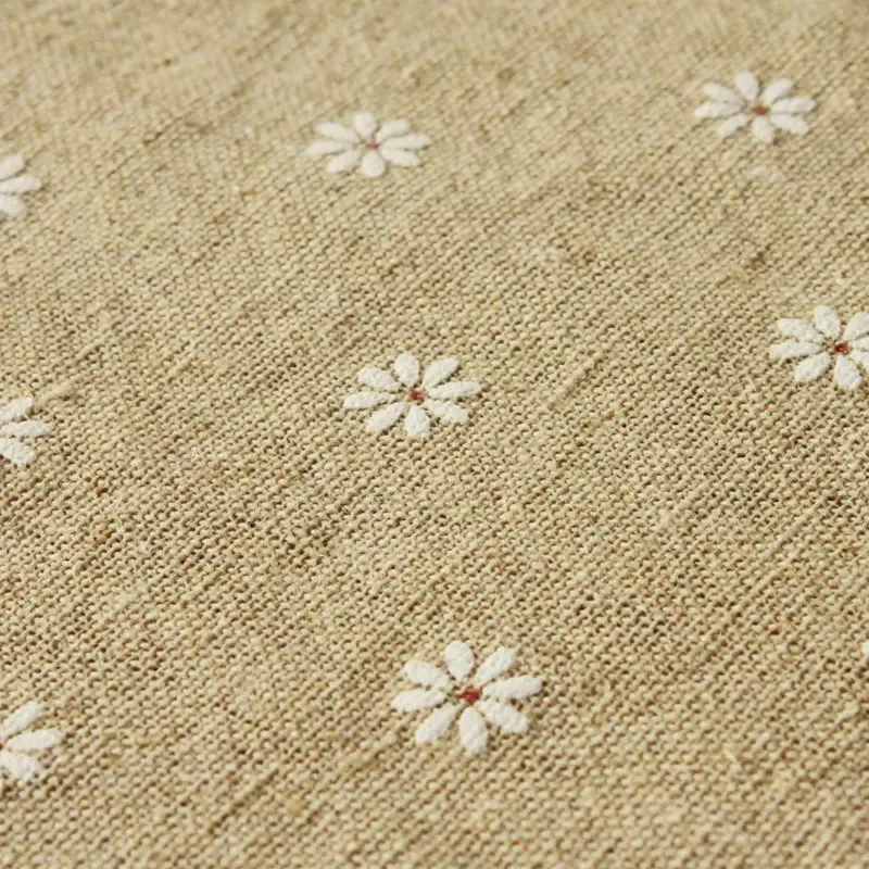 Linen Fabric By Half Meter Original Cloth Thick Cotton Linen Fabric