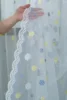 1PC Living Room Bedroom Cartoon Woven Colored Ball Barbed Window Screen Breathable, Translucent Nordic Style 3