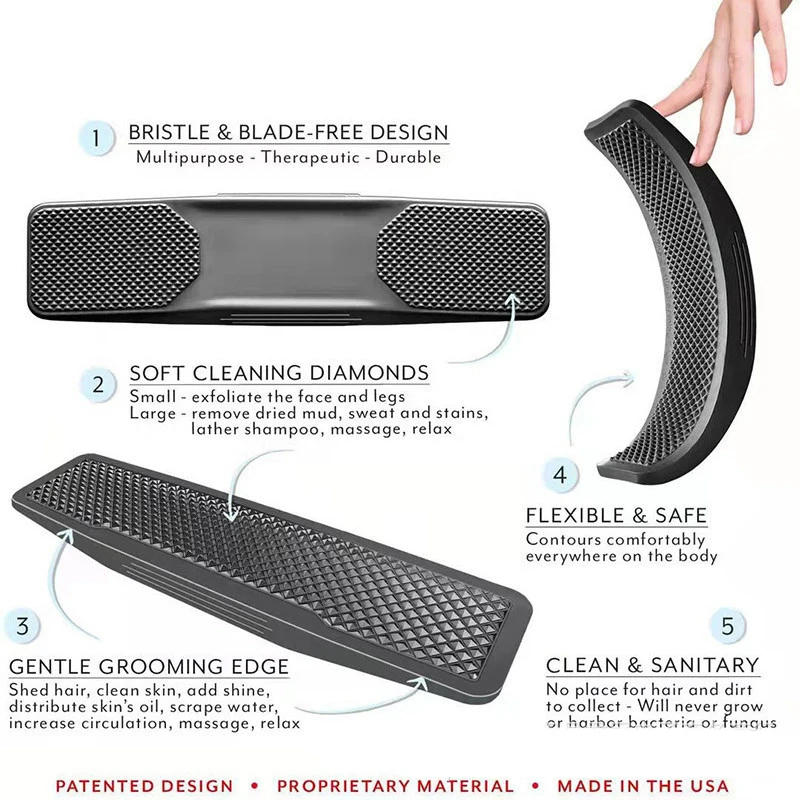 Equestrian Grooming and Massage Brush