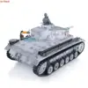 Heng Long 1/16 Snow FPV Camera 7.0 Customized Panzer III H RTR RC Tank 3849 Metal Wheels Gearbox Army BB Smoke Unit Toys TH17378 3