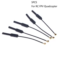 5PCS 5.8G 3DB UFL IPEX Omni Directional Brass Soft FPV Antenna For RC FPV Quadcopter Racing Freestyle Drones DIY Parts 2