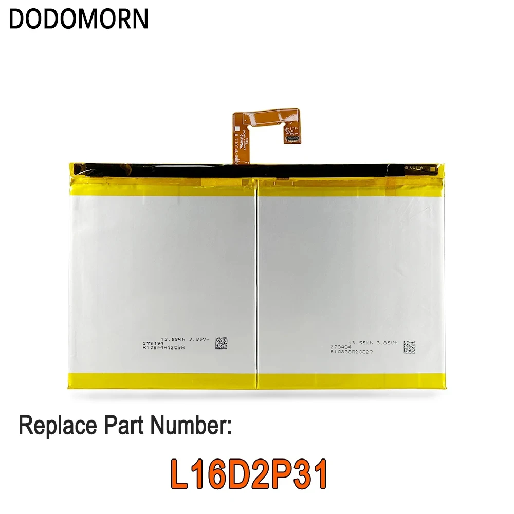 Bateria para Lenovo Tab 10plus Tb-x304l Tb-x304f Tb-x704f Tb-x504f Tb-x504f Tb-x504l Tb-x704l 7000mah 4.4v L16d2p31 L16d2p31 - Imagem 4