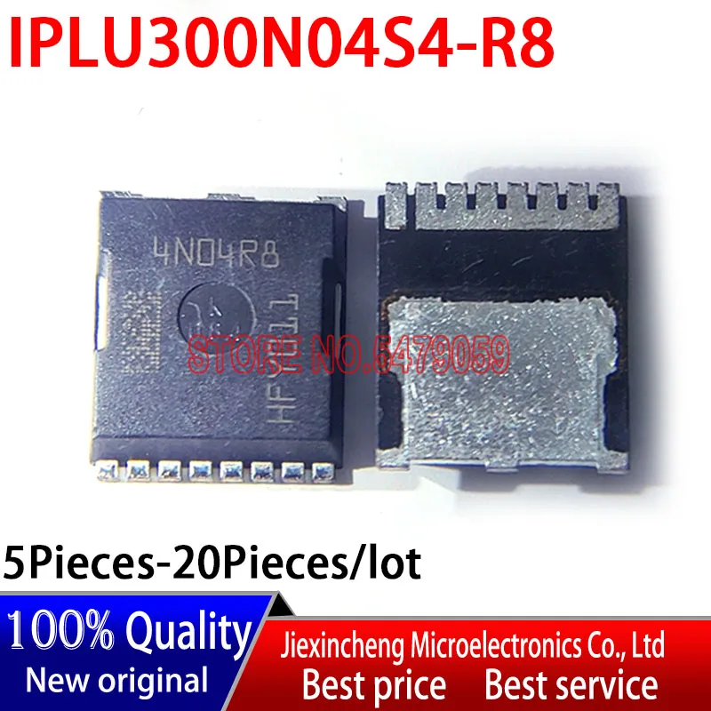 

(5-20pieces）IPLU300N04S4-R8 4N04R8 IPLU300N04S4 40V 300A PSON-8 MOSFET 100%NEW