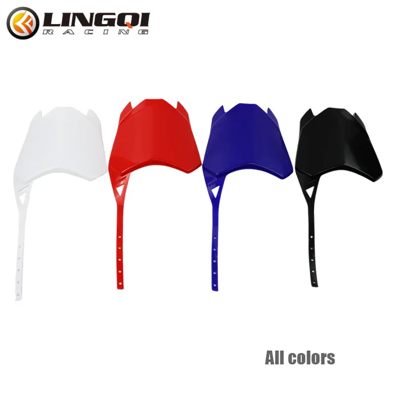 Motorcycle CRF110 Front Number Plate PP Plastic Fender Mudguard Cover For CRF 110 2013 Dirt Pit Bike Accessories