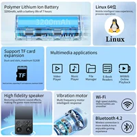 Anbernic RG 35XXPro RG35XX Pro 3,5-дюймовый экран IPS, игровая консоль Linux, 64-битный ретро-игровой плеер, WIFI, 256G PSP, подарок, хит продаж — изображение 5