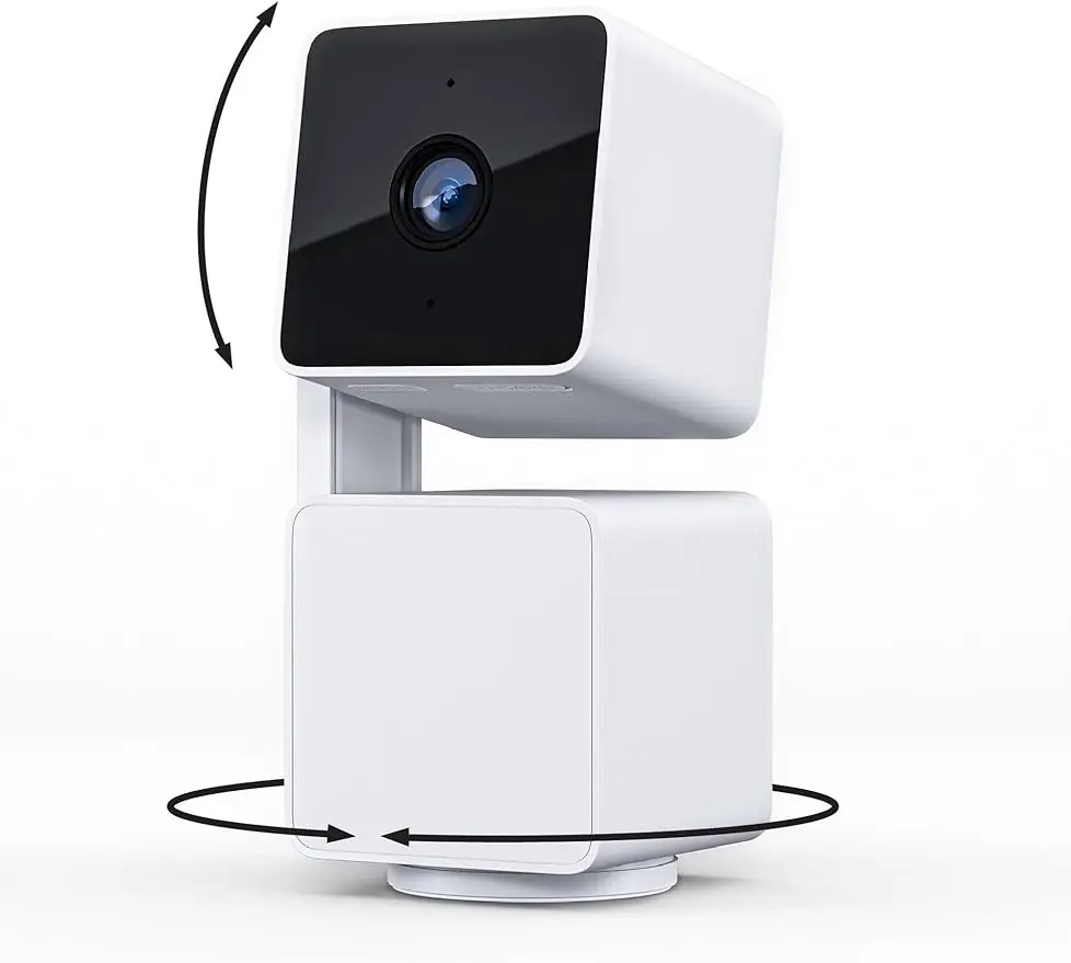 

Камера видеонаблюдения WYZE Cam Pan v3, Внутренняя/наружная стандартная камера видеонаблюдения 1080p с поддержкой панорамирования/наклона/зума, Wi-Fi, с датчиком движения