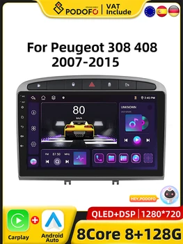 Autoradio Android 2Din – PodoNuremberg 308 408 CarPlay
