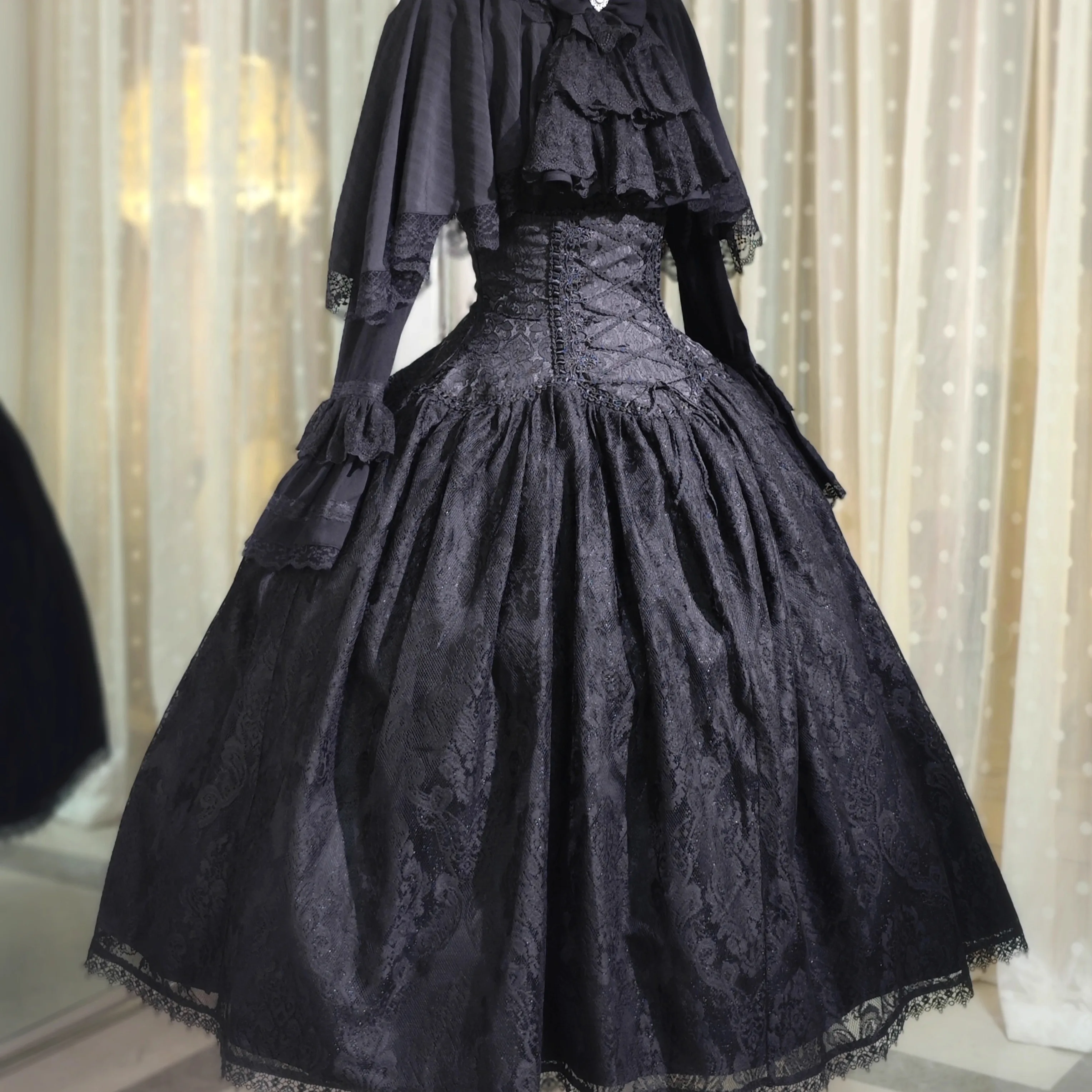 Cocoon Series, Gothic Victorian Lolita Shirt/SK/saliva Towel/shawl By [OJI] PRE ORDER / 3 months