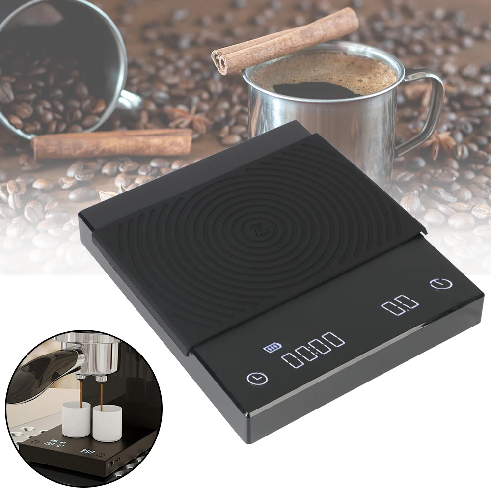 

Электронные зеркальные кухонные весы, 0,1 г/2 кг, USB-зарядка