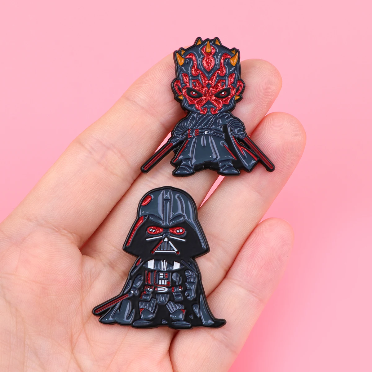 Vintage Emaille-Pins: Coole Roboter-Anstecknadeln, Sci-Fi-Film-Reversnadeln für Jeans, niedliche Cartoon-Pins für Rucksäcke, Sammlerstücke und Geschenke für Fans – Detail 11