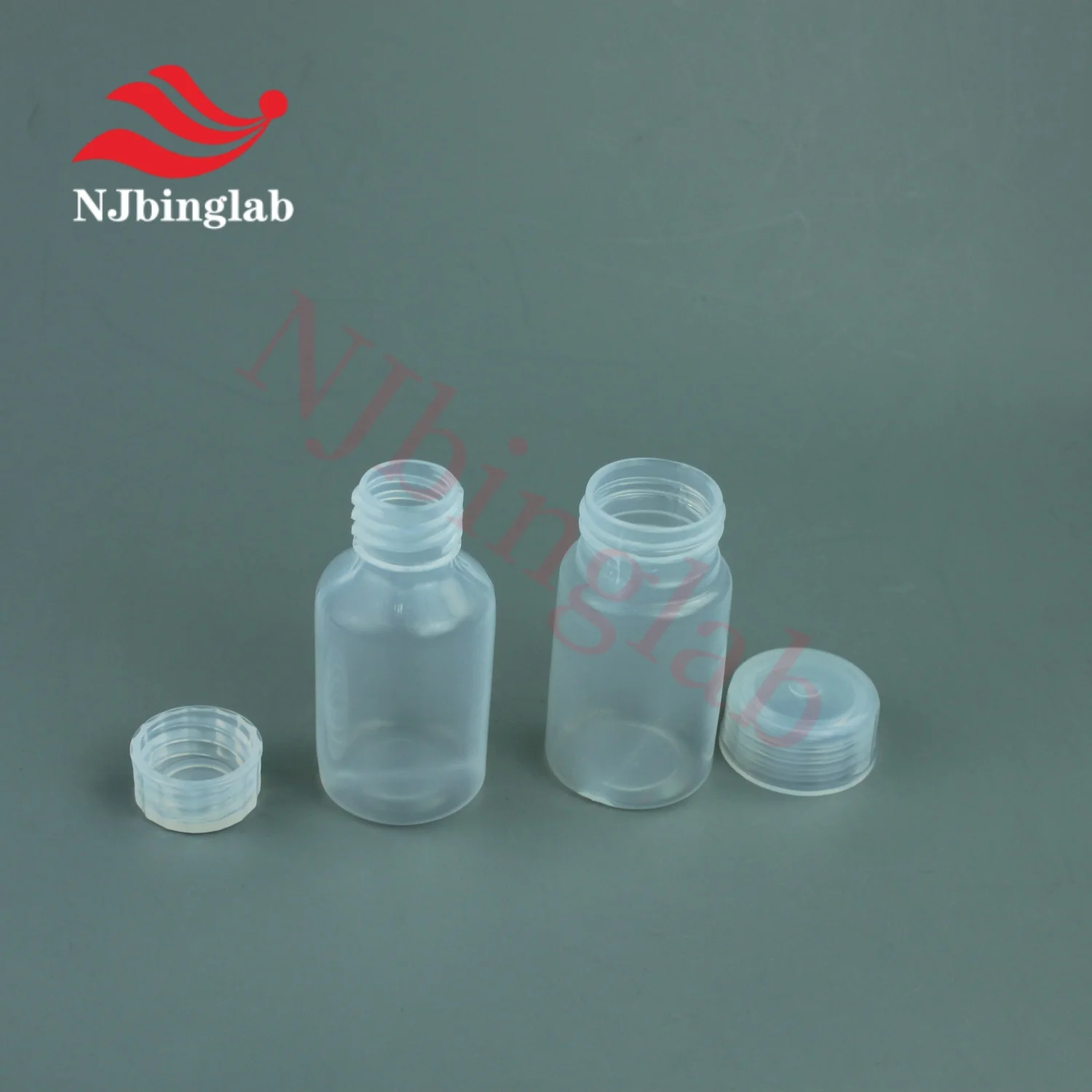 Nalgene PFA Wide Mouth Reagent Bottles with PFA Screw Caps, 100ml Capacity