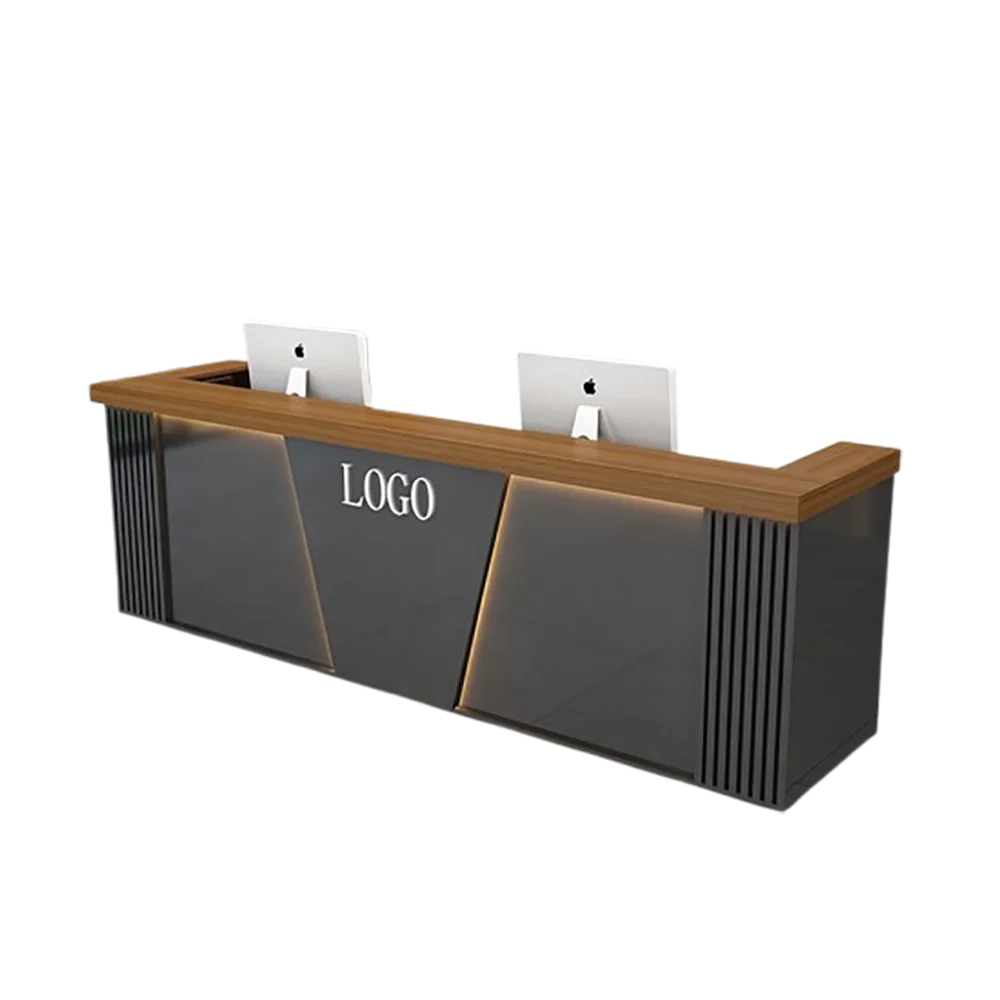 Fashion Elegant Bar Counter Cabinet Modern Glamour Simple Delicacy Reception Desks Nordic Unique Mostrador Commercial Furniture