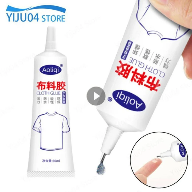 Fabric sewing liquid glue Instant Fabric Sew Glue Leather Sew Glue