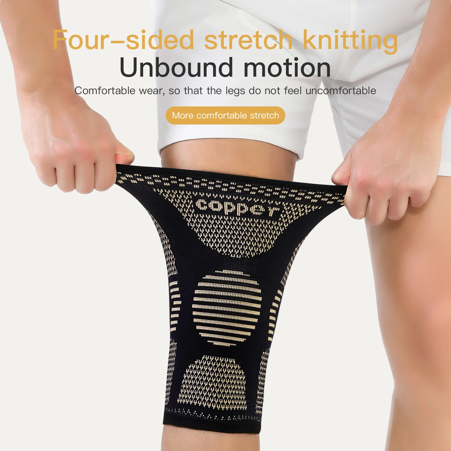 Copper Compression Knee Sleeve 4