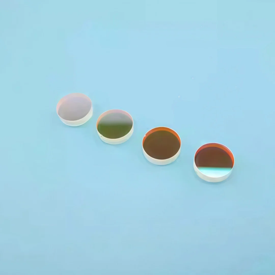 610nm 협대역 필터 적색광 광학 필터 중심파장 10nm 유리 코팅 얼굴 인식을 위한 높은 투과율